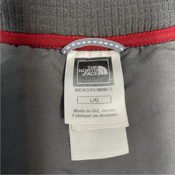 The North Face Fleece Pullover Mens Large Black Quarter Zip Outdoor Sweatshirt - Picture 4 of 6